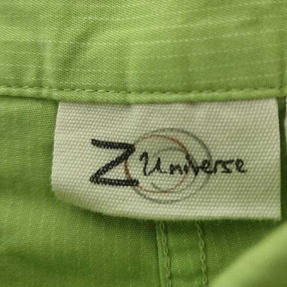 Z UNIVERSE CAPRI PANTS SIZE 9 JUNIOR LIME GREEN WIDE LEG - Picture 5 of 6